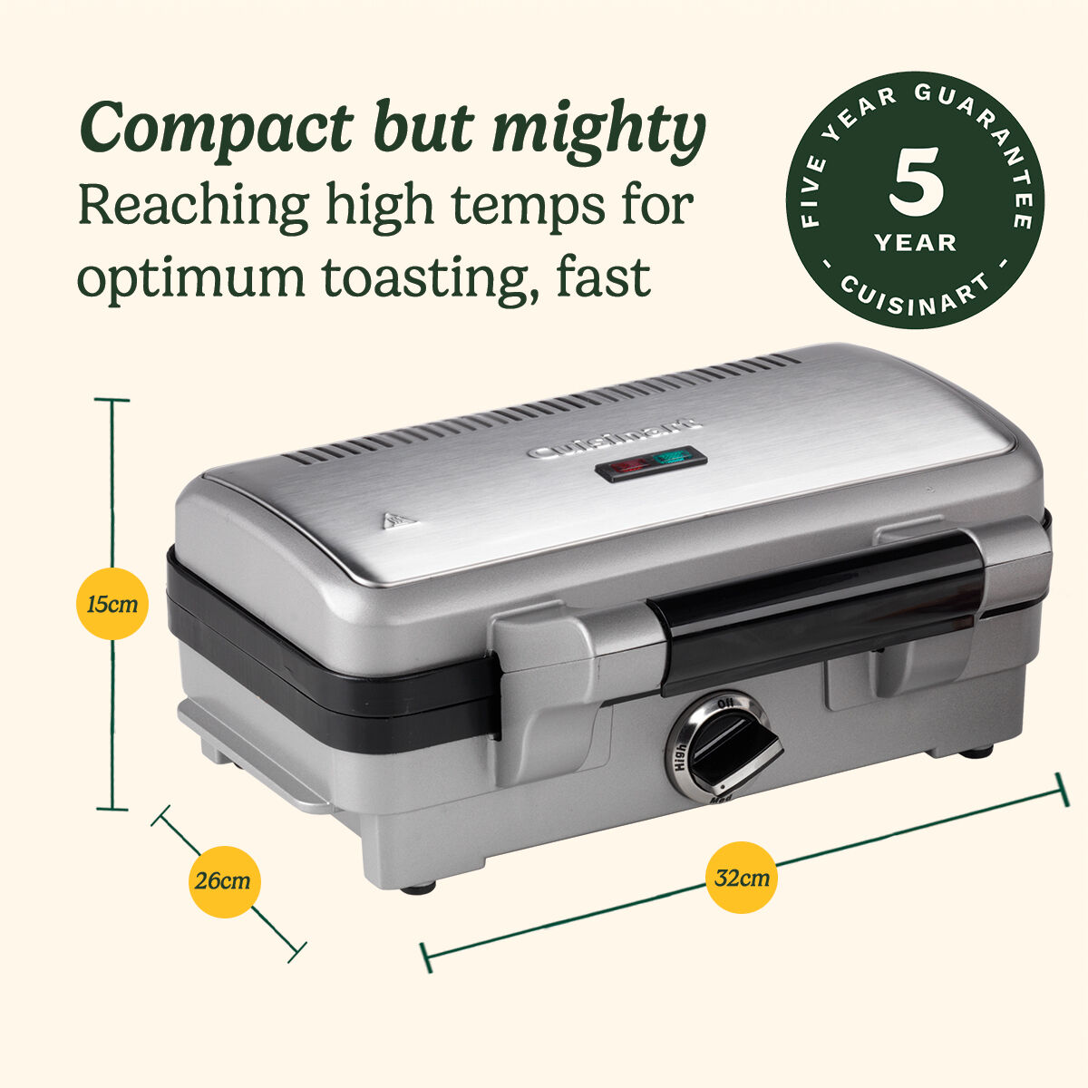 Sandwich Maker | GRSM1U | Cuisinart